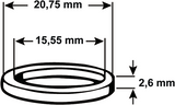 Cornat dichting o-ring grohe 15.55x2.6(4s) - tec380254