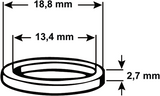 Cornat dichting o-ring grohe 13.4x2.7(4st) - tec380258