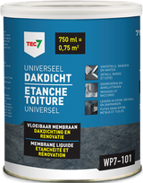 Tec7 wp7-101 universeel dakdicht blik 750ml - 602460000