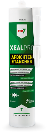 Tec7 xealpro afdichtingskit wit patroon 310ml- 528001000