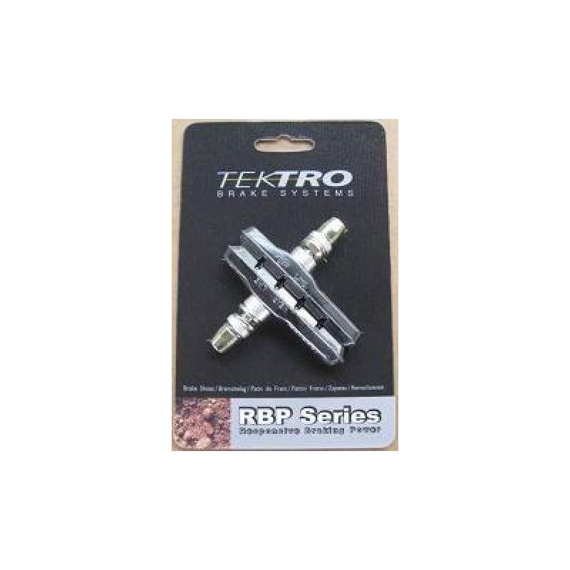 tektro brake shoe set for v-brake 72 mm