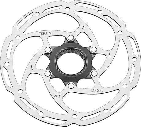 Tektro schijfrem rotor tr140-35 ø140mm, centerlock, zlv