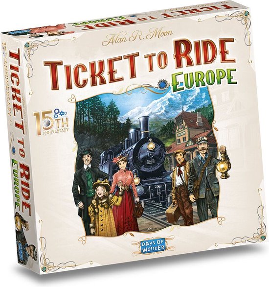 Asmodee Ticket zum 15 -jährigen Jubiläum von Europa NL