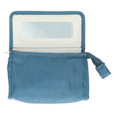 Traveller spiegeltas essentials blauw 16.5cm x 11cm