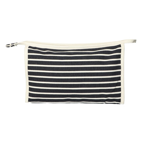 Traveller toilettas stripe blauw sports classic 30x20cm