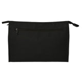 Traveller toilettas rits horizontaal zwart 35x24 cm