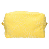 Traveller toilettas badstof sunny geel 21,5cm x 19cm