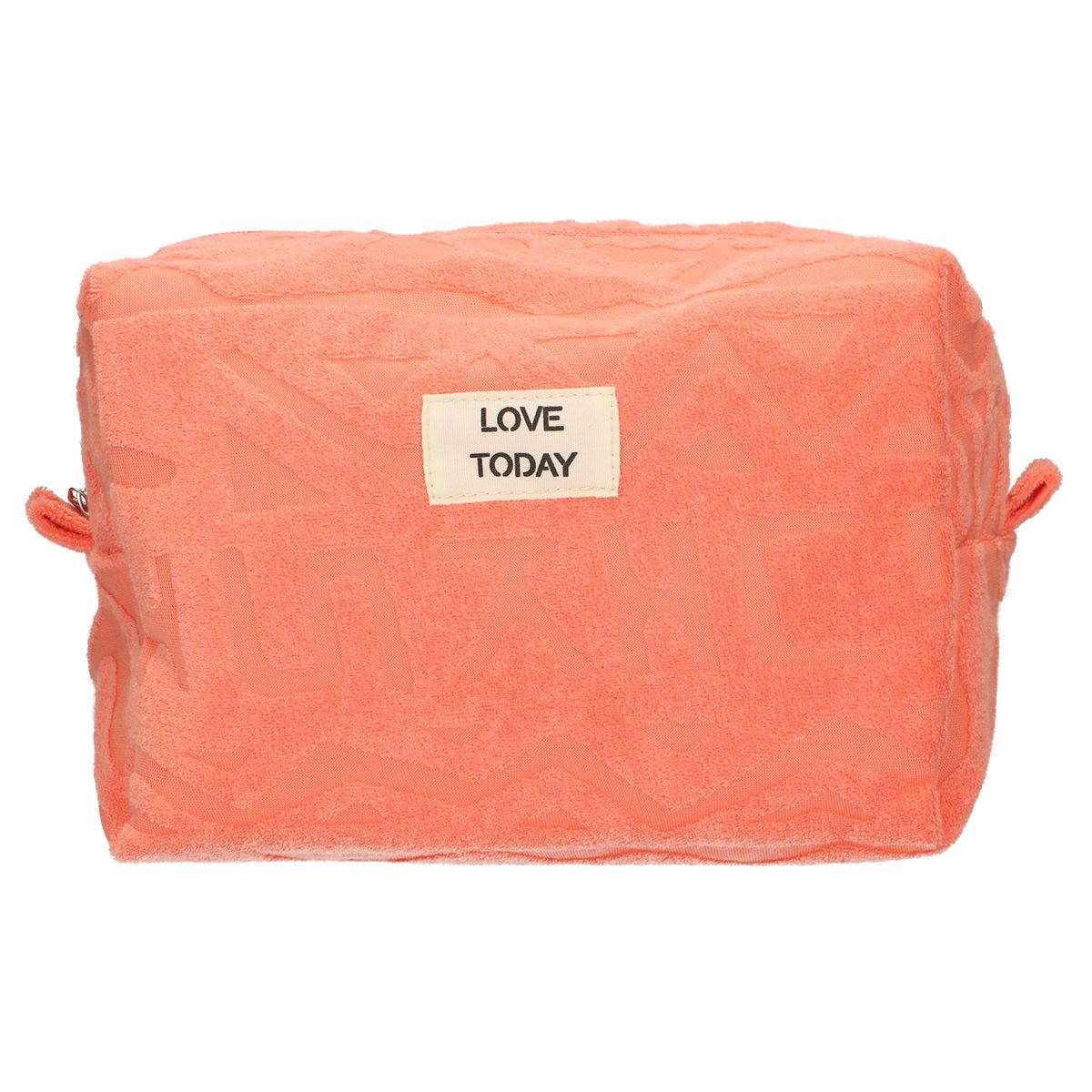 Traveller toilettas badstof sunny roze 21,5cm x 19cm