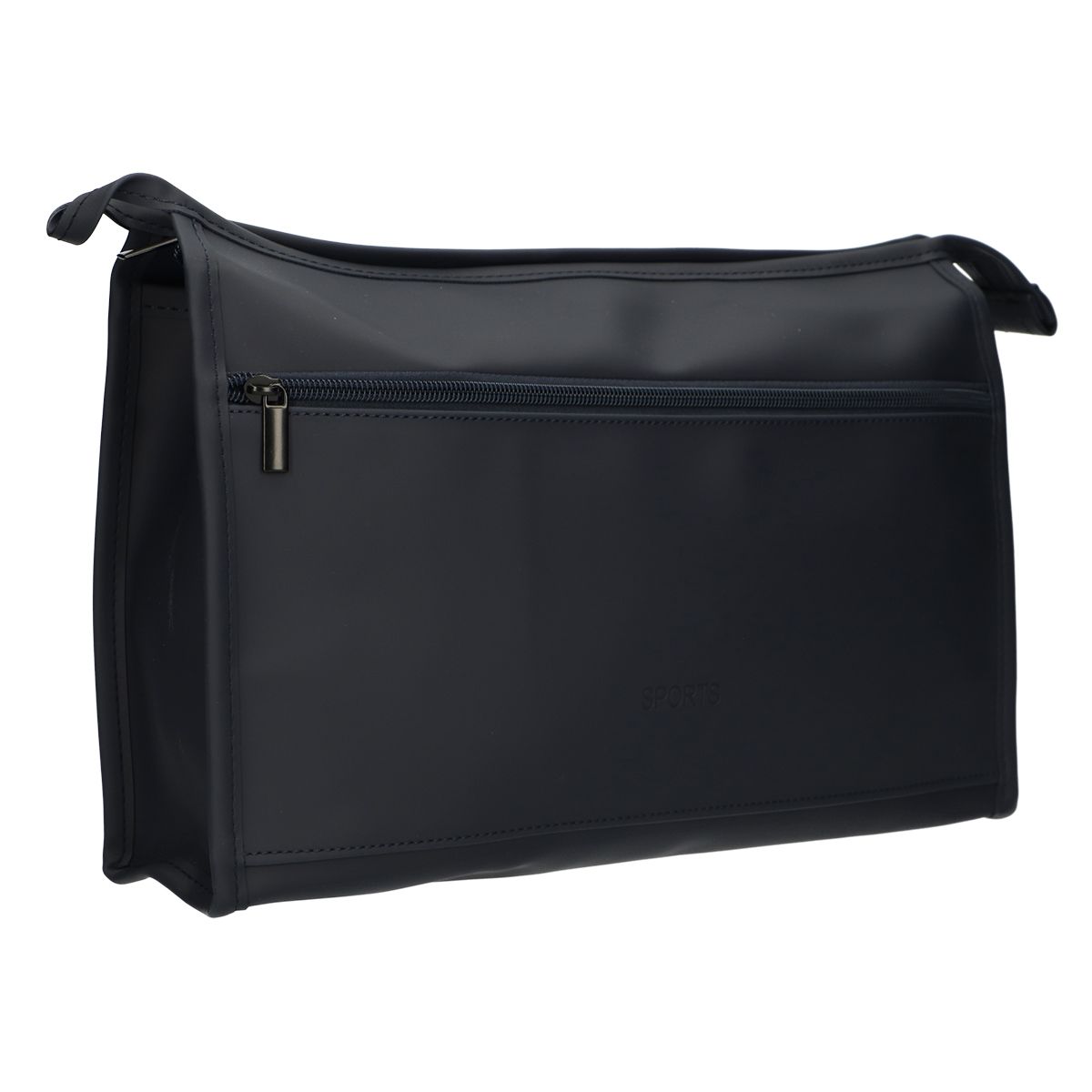 Traveller toilettas sports waterdicht donkerblauw 35cm x 22,5cm