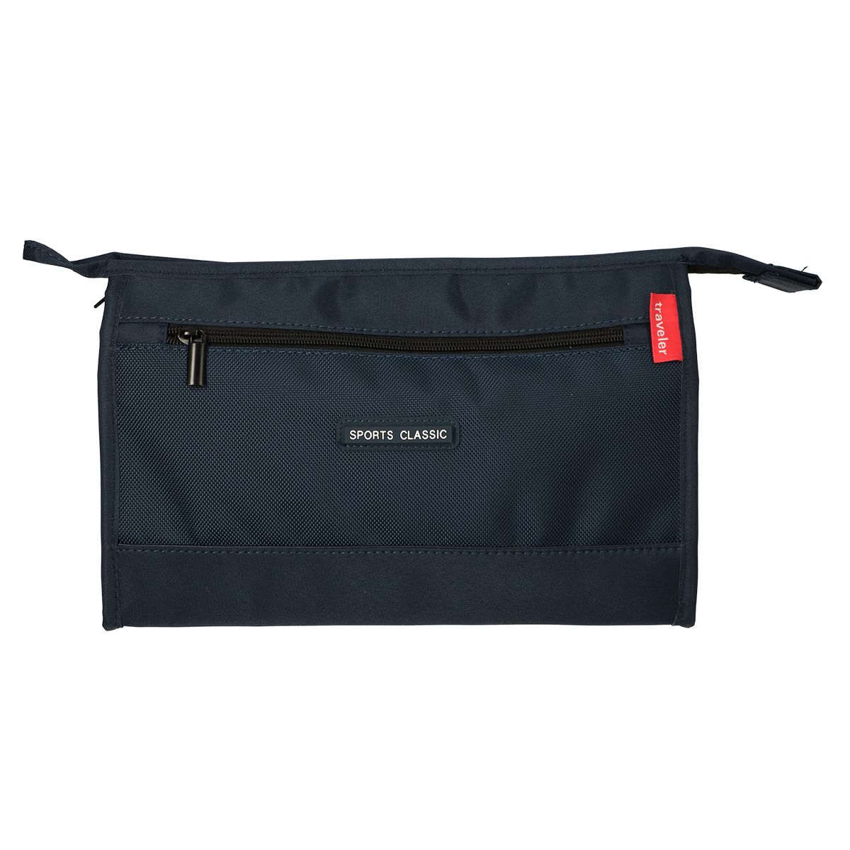 Traveller toilettas heren sports classic donkerblauw 35cm x 24cm