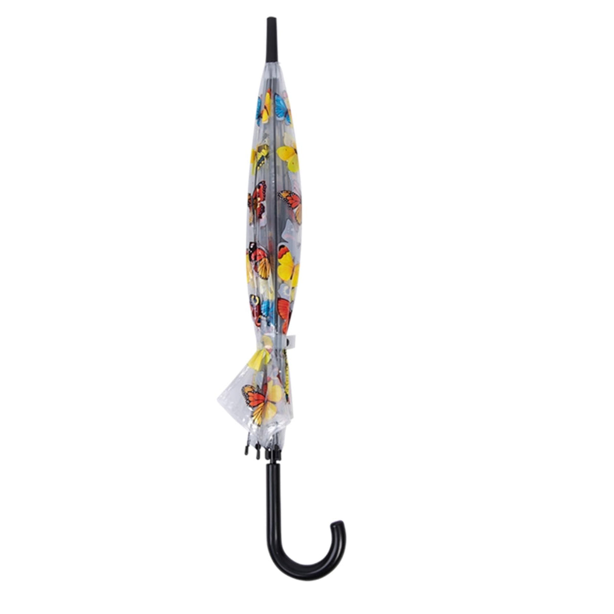 Esschert design paraplu transparant met vlinderprint ø83cm