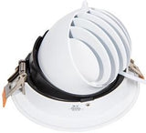 Enzo tronix led downlighter wit 18-30w 3000k banaan model 45gr - led2355