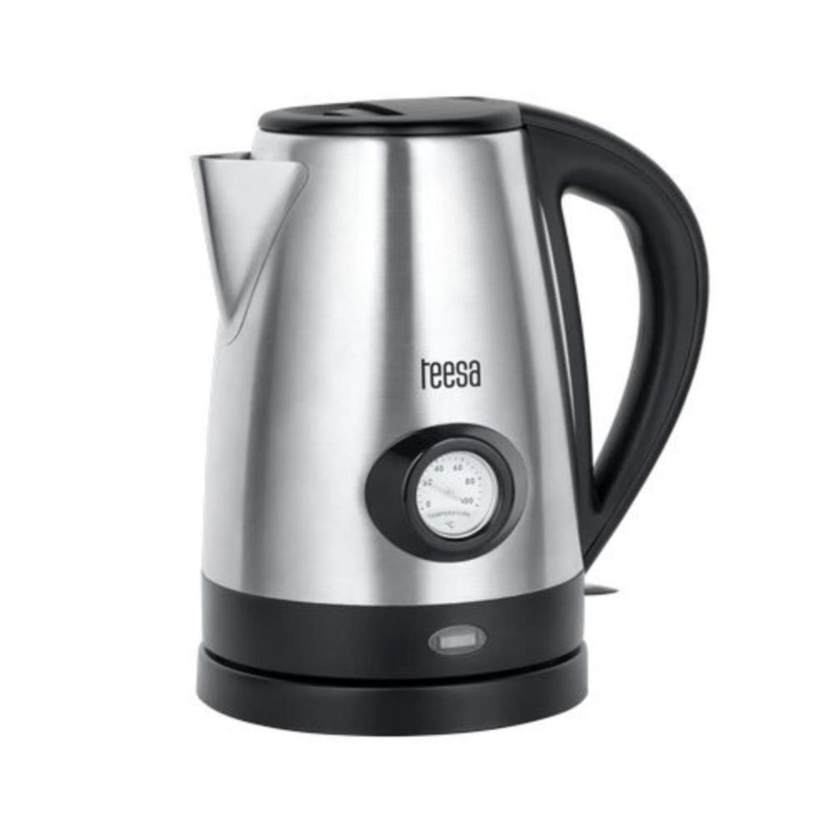 Teesa waterkoker rvs met temperatuur indicator 1,7l
