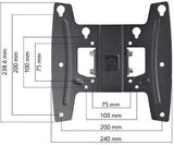 Enzo tv wandbeugel wm4241 one for all solid turn90 - 7312450