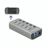 Usb c naar a + b hub - 5 poorten
