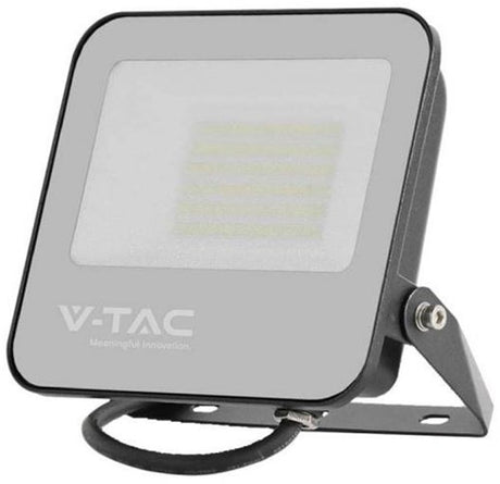 V-tac led bouwlamp 50w 6500k zwart - high lumen - 9332055