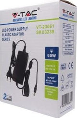 V-tac led driver 60w voor led strips 12v 4379330