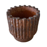Ptmd bloempot elza bruin 18x18x17cm