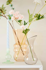 House of nature vaas balatan glas 25cm roze
