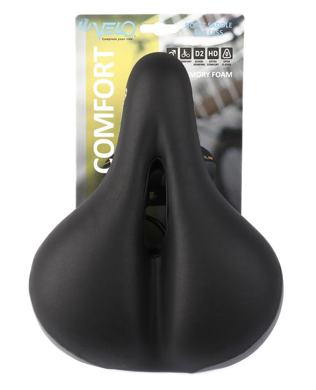 Velo Saddle Plush Tour 270 x 215 mm hombres negros