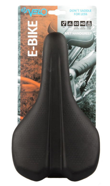 Zadel Velo E-bike met handgreep Sport (blisterkaart)