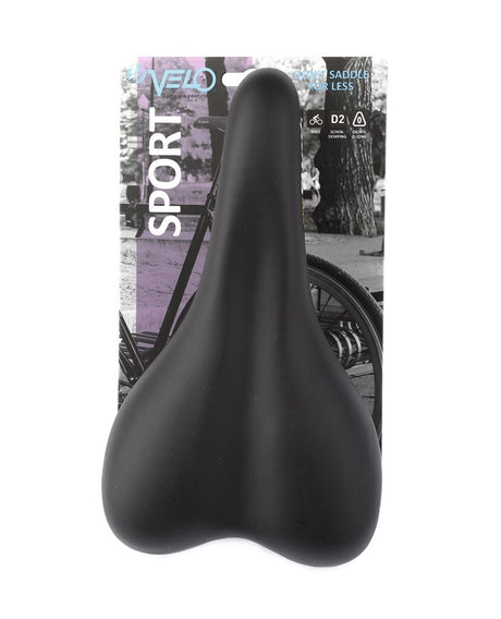 Velo Saddle Plush Sport VL-3011 Negro