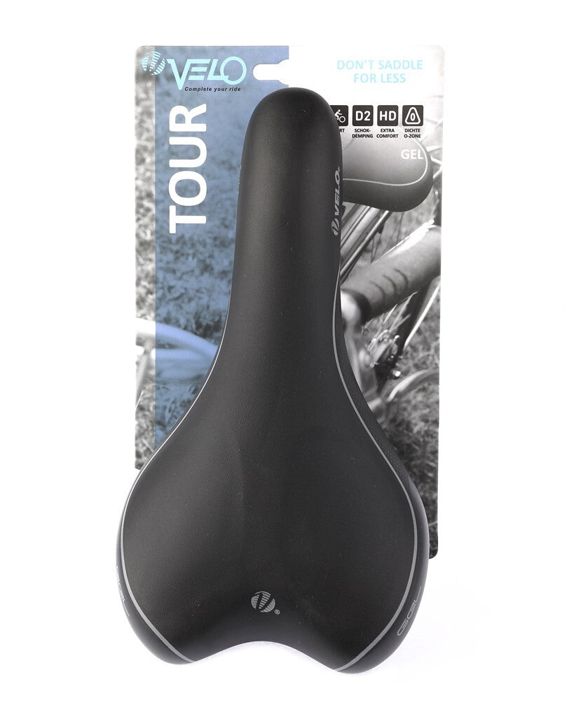 Velo Saddle Tour aspirapolvere con O-zona e gel, signori