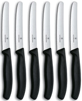 Victorinox tomatenmes gekarteld zwart