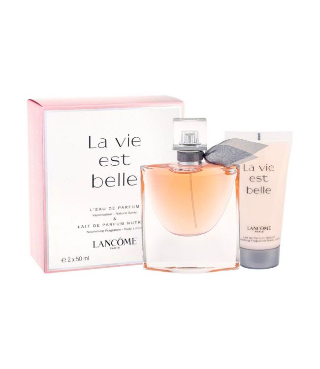 Lancome la vie est belle gave sett eau de parfum 50ml + body lotion 50ml damer