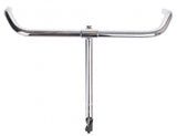 Stuur Omafiets XL Grepen 22,2 550 22,2 mm Zilver