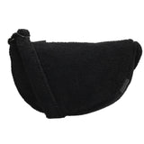 Beagles fluffy teddy moon bag schoudertas 34x21x8cm lugo zwart