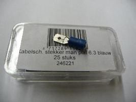 kabelski vtičniki Man Flat Blue