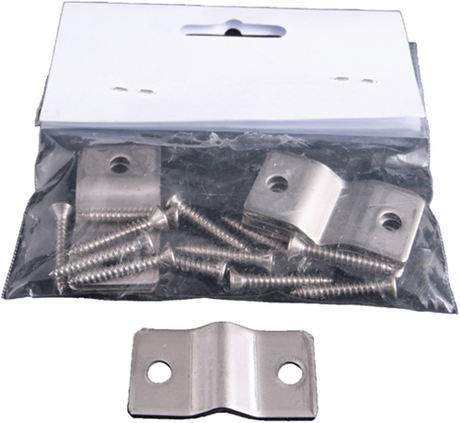 Waelbers draadpaneelklem 4,0mm rvs-304 - 100 stuk(s) - 460316.13