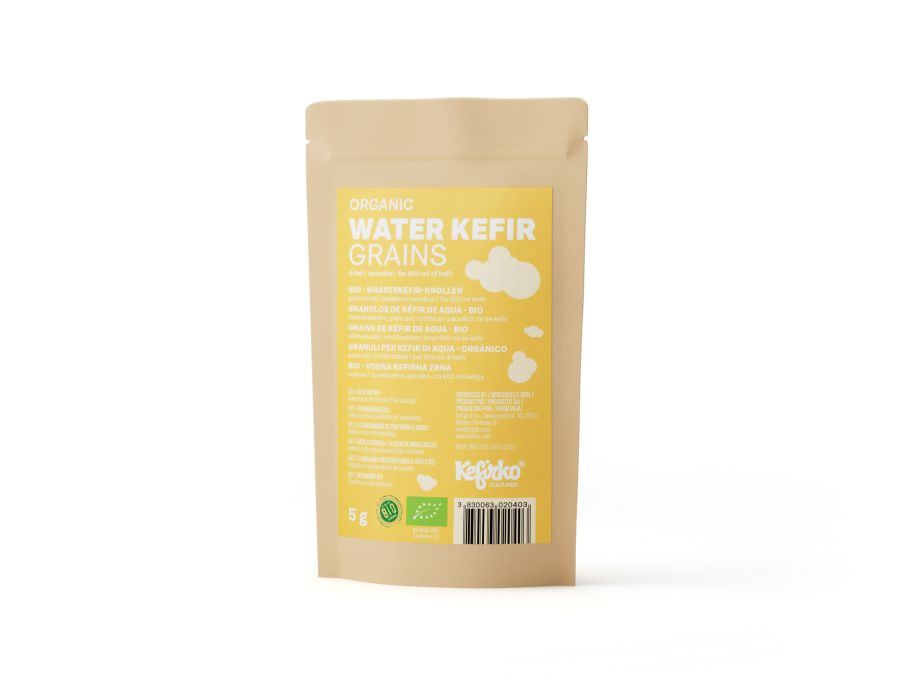 Kefirko Starter Waterkefir Korrels 5GR.