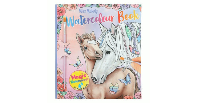 Depesche - miss melody watercolour boek - kleurboek