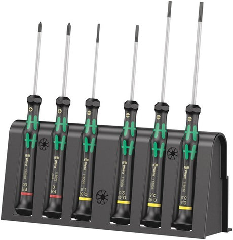 Wera 2035 6 a micro-schroevendraaierset + houder, 6 -delig - 1 stuk(s) - 05118150001