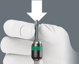 Wera 416 r t-greep rapidaptor, 1 4 x 45 mm - 05023404001