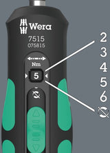 Wera 7515 16 kraftform safe-torque speed universal 1, 16-delig - 05075851001