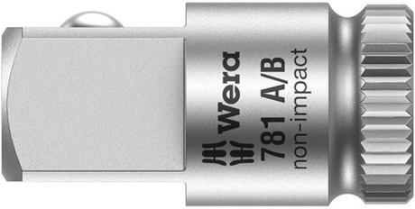 Wera 781 a 1 4 adapter | verbindingsstuk | 781 a b x 3 8 x 25.2 mm x 1 4 - 05042670001