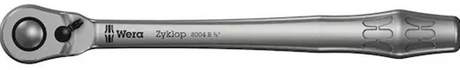 Wera 8004 b zyklop metal-ratel met omschakelpal met 3 8 -aandrijving , 3 8 duim x 222.0 mm - 1 stuk(s) - 05004034001