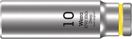 Wera 8790 hma deep hand- en machinedop met 1 4 -aandrijving, 10,0 x 50 mm - 05004507001