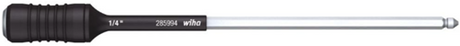 Wiha bithouder | 4 mm 1 4 inch c 6,3 + e 6,3 | snelwisselkop | lengte 162 mm | 1 stuk - 27526 - 27526