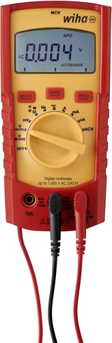 Wiha sb25542 | digitale multimeter | tot 1000 v ac | cat iv - 45215