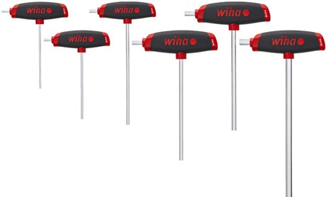Wiha zeskant haakse schroevendraaierset 2.5 mm, 3.0 mm, 4.0 mm, 5.0 mm, 6.0 mm, 8.0 mm 6-delig