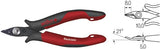 Wiha zijkniptang electronic smalle, spitse kop en draadklemveer zonder facet | 126mm 5 - 26813 - 26813