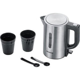 Severin waterkoker rvs 0,5l 1100w zilver zwart
