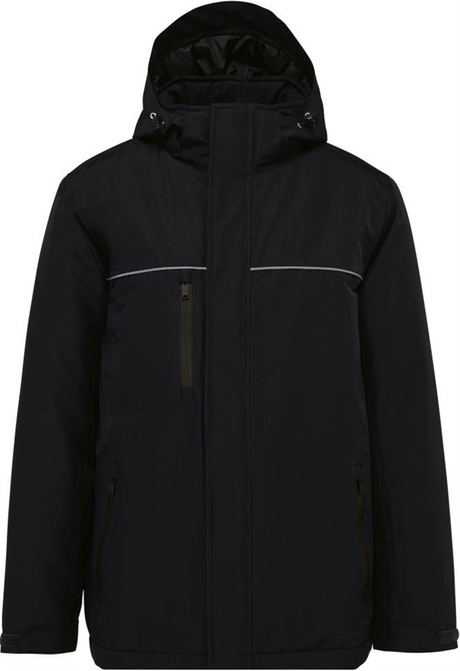 Unisex performance parka zwart l