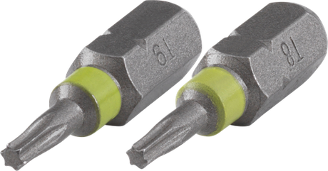 Wolfcraft - bitset - torx - t8 - t9 - 2 delig - 2495000