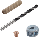 Wolfcraft - deuvelset 28 delig - 8mm deuvel - 2917000