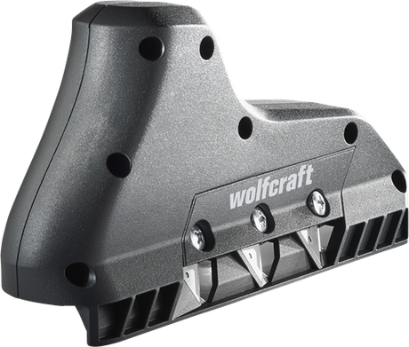 Wolfcraft - gipsschaaf - schaaf voor gips - 45 graden gipsplaten snijder - kantschaaf - 4009000
